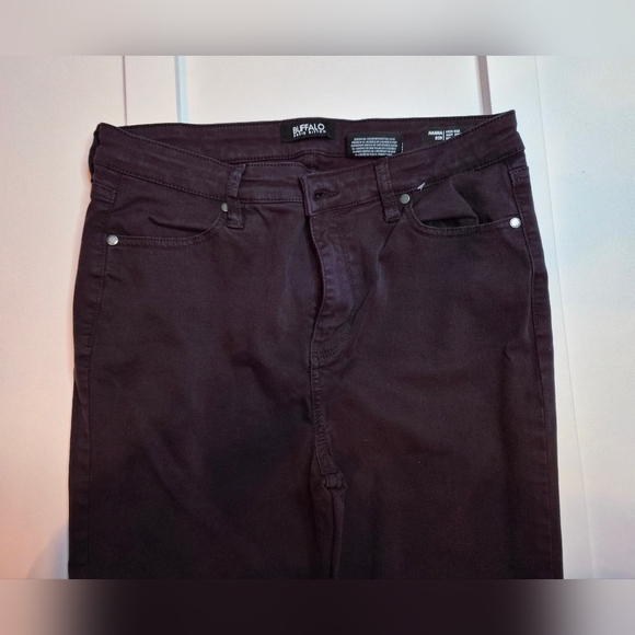 EUC Buffalo Britton Hannah High Rise Soft Stretch Pants in Deep Purple - Picture 5 of 12